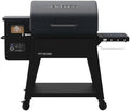 Pit Boss 1300 Navigator Series WiFi & Bluetooth Wood Pellet Grill & Smoker, Flame Broiler and Touchscreen Controller, 1,329-Sq. In. Cook Space, 180°F to 500°F Temp Range, Meat Probe, 30 lb. Hopper by PitBoss%C2%AEGrills