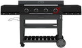Charbroil 36" Performance Series Deluxe Propane Gas Griddle with Cart 4 Burner Flat Top Grill, Black - 463285924 by Charbroil