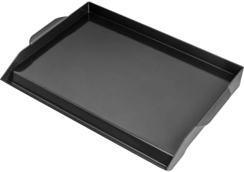 Cast Iron Griddle for Gas Grill and Stove Top, 23x16" Flat Top Grill Plate by Unknown