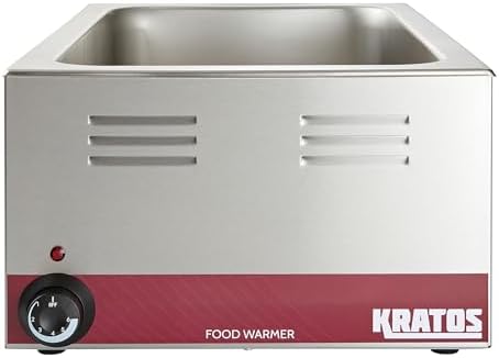 Kratos Commercial Electric Countertop Food Warmer Fits 12" x 20" Food Pans - Image 4