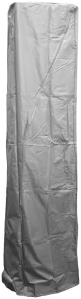 Hiland HVD-SGTCV-S Heavy Duty Waterproof Square Glass Tube Heater Cover-92, 92", Silver by AZPatioHeatersLLC