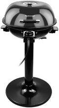Techwood 1600W Indoor Outdoor Electric Grill, Electric BBQ Grill, Portable Removable Stand Grill, Black by Techwood