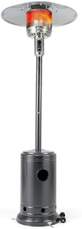 Tangkula 50,000 BTU Propane Patio Heater with Easy Ignition, Gray by TANGKULA