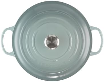 Le Creuset Enameled Cast Iron Round Dutch Oven, 9 qt., Sea Salt - Image 2