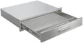 Outdoor Kitchen Drawers 30" W x 6.5" H x 23" D Flush Mount BBQ Single Drawers with Divider,Built-in Stainless Steel Drawer with Chrome Handle for Outdoor Kitchen Island Patio Grill Station by SGOLAN