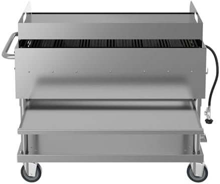 48 in. Commercial Outdoor Propane Gas Grill with Griddle, ETL Listed in Stainless-Steel (CGKIT4-48G) - Image 6