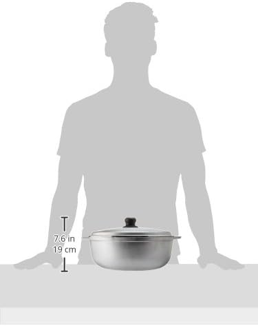 IMUSA 7.5 Quart Traditional Natural Made in Colombia Caldero with Lid for Cooking and Serving,Silver - Image 4