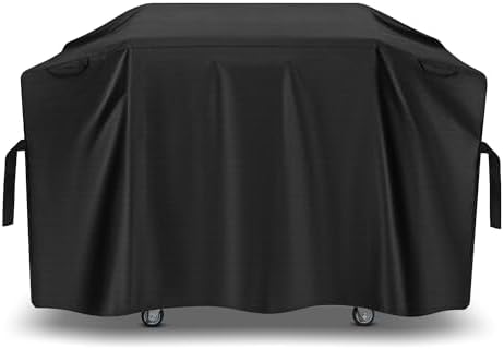 SunPatio Griddle Cover for Blackstone 28" Pro Series Griddle, Outdoor Waterproof Flat Top Gas Grill Cover 60 Inch, All Weather Protection Cooking Station Grill Protector, Black by SunPatio