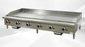Commercial Griddle 72" Countertop Natural Gas - 180000 BTU ETL TC-G72-H by Coolerdepot