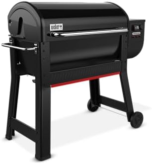 Weber® Smoque™ XL 34‑Inch Pellet Smoker, Pellet Grill, Black - Image 3