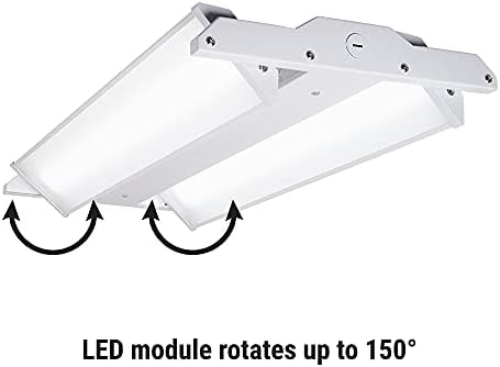 Metalux 2 ft./26 in. 600-Watt Equivalent, Integrated LED, Dimmable White High Bay Light 23000 Lumens 5000K w/Aimable Optics - Image 5