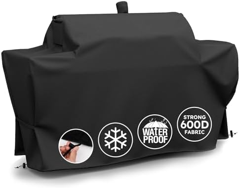 MR. COVER Grill Cover for Oklahoma Joe Longhorn Combo Smoker by MRCOVER