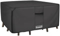 ULTCOVER Waterproof Patio Furniture Cover 54L x 54W in, Black by ULTCOVER