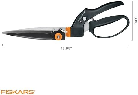 Fiskars 5" Swivel Grass Shears, Handheld Grass Clippers for Lawn & Garden - Image 5