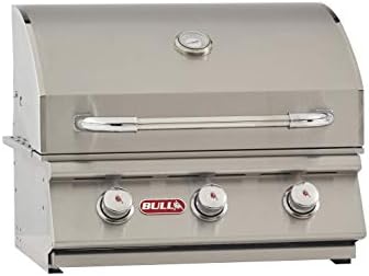 Bull Outdoor Products 69008 LP Steer Premium Drop in Grill, Liquid Propane, Silver - Image 2