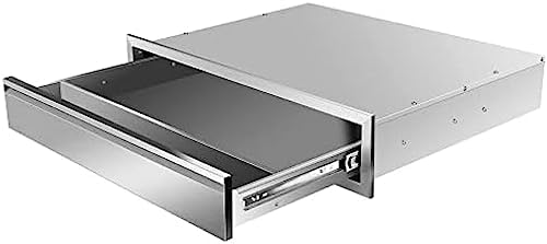 Outdoor Kitchen Drawers, Box Frame Style Flush Mount BBQ Drawer w/Stainless Steel Handle, BBQ Island Drawers For Patio Grill Station,Single Drawer - Image 6