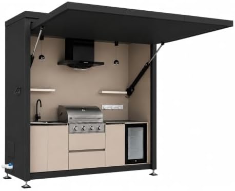 Sunnyjoy Modular Outdoor Kitchen Pro, Premium Aluminum Cabinet System-1 - Image 4