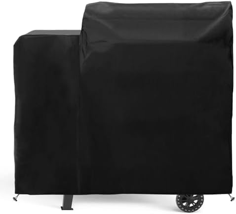 Grill Cover Replacrment Recteq RT-410/340 RT-B380 and Rec Tec RT-B380X Bullseye Deluxe Wood Pellet Grill, Full Length Heavy-Duty Premium Cover, Waterproof Moisture Proof Breathable by FCCUM