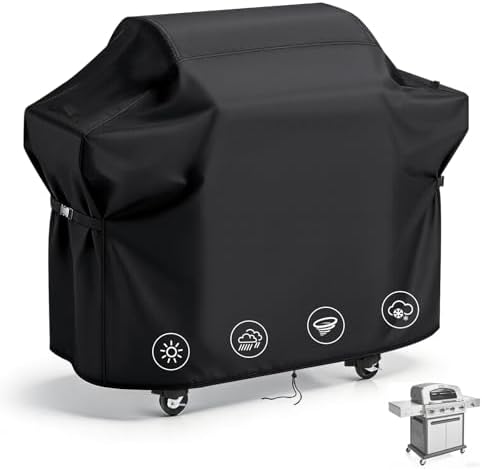 Grill Cover 57" for Cuisinart Propel + 4-Burner 3-in-1 Gas Grill by Andacar