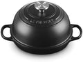 Le Creuset Enameled Cast Iron Round Bread Oven, 9.5 inch, Licorice/Crucible by Unknown