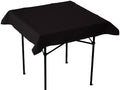 BLK4848 Square Polyester Tablecloth, 48-Inch by 48-Inch, Black by Table+in+a+Bag
