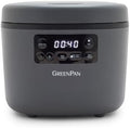 GreenPan Advanced Rice Cooker, 4-Cups Uncooked/8-Cups Cooked, Graphite by GreenPan