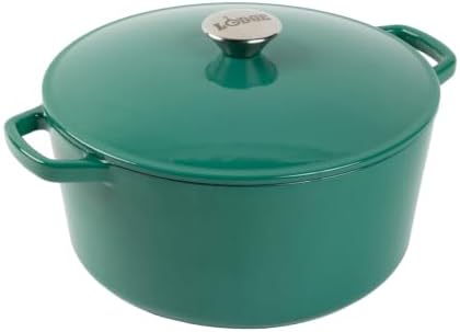 Lodge 5 Quart Cast Iron Elements Enamel Dutch Oven - Clover by Lodge