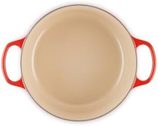 Le Creuset Enameled Cast Iron Round Dutch Oven, 4.5 qt., Cerise - Image 3