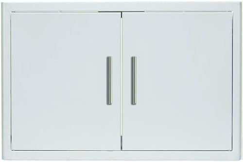 Blaze 32-Inch Stainless Steel Double Access Door with Paper Towel Holder - BLZ-AD32-R-SC by Blaze