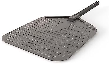 Ninja Woodfire Perforated Pizza Peel, for OO100, Aluminum, Grey/Black by Unknown