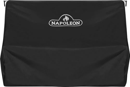Napoleon Grill Cover for Prestige PRO 500 and Prestige 500 Built-in Grills - Black, Water Resistant, UV Protected, Air Vents, Hanging Loops, Adjustable Buckled Straps by Unknown
