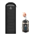 ECOOPRO Warm Weather Sleeping Bag - Portable, Waterproof, Compact Lightweight, Comfort with Compression Sack - Great for Outdoor Camping, Backpacking & Hiking-83 L x 30" W Fits Adults by ECOOPRO