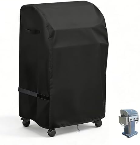 Grill Cover for Kenmore PG-4030400LD 3-Burner, 33.5x23x42in by Vercome