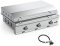 Stanbroil 36-Inch Built-In Gas Griddle for Outdoor Kitchen, Liquid Propane by Stanbroil