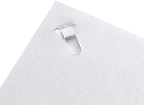 Plus Paper Clinch Compact Staple-Free Stapler, Blue - Image 5