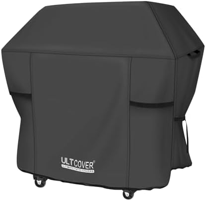 ULTCOVER Waterproof BBQ Grill Cover, 64 inch, Black by ULTCOVER
