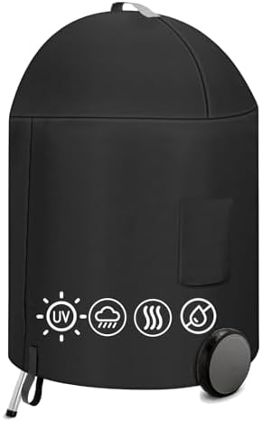 22 Inch Charcoal Kettle Grill Cover, 7150 Cover for Weber Round Grill by AOREWTGGH