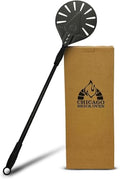 Chicago Brick Oven 7-Inch Perforated Turning Pizza Peel with Long Handle by ChicagoBrickOven