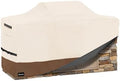 ANartcle Waterproof Extra Large Grill Cover for 86 Inch Island with Center Grill Head,600D Heavy Duty Waterproof All Weather Outdoorbar Island Kitchen Covers,Beige by PatioFurnitureCovers