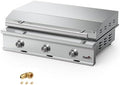 Stanbroil 36-Inch Built-In Natural Gas Griddle for Outdoor Kitchen by Stanbroil