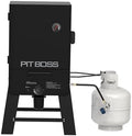 Pit Boss 3-Series Propane Gas Vertical Smoker with HVR Controller and Wood Chip Tray, 983-Sq. In. 4-Rack Cooking Space, 100°F to 300°F Temperature Range, Black by PitBoss%C2%AEGrills