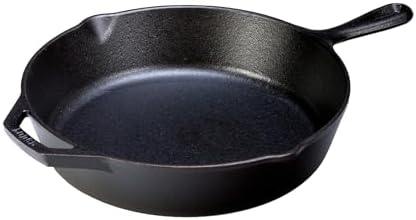 Lodge Pre-Seasoned Cast Iron Skillet, PFAS-Free, 12 Inches - Image 4