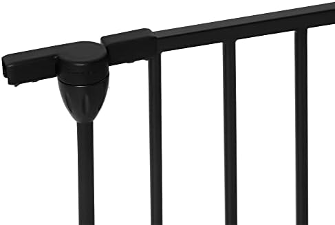 COMOMY Iron Fence Gate Extension, 30" Tall, Black - Image 4