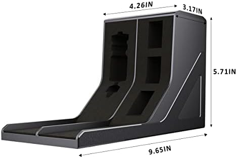 SUMING Universal Pistol Rack, Handgun Rack Pistol Holder for Gun Safe, Gun Holder Protective Pistol Stand Gun Storage Fit Most Handguns - Image 7