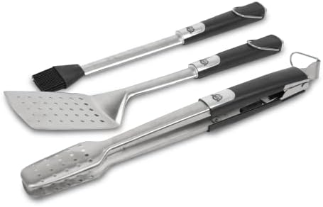 Pit Boss Grills Soft Touch 3 Piece Tool Set, Stainless by PitBoss%C2%AEGrills