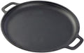 Home-Complete Cast Iron Pizza Pan with Dual Handles, 12 Inch by Home-Complete