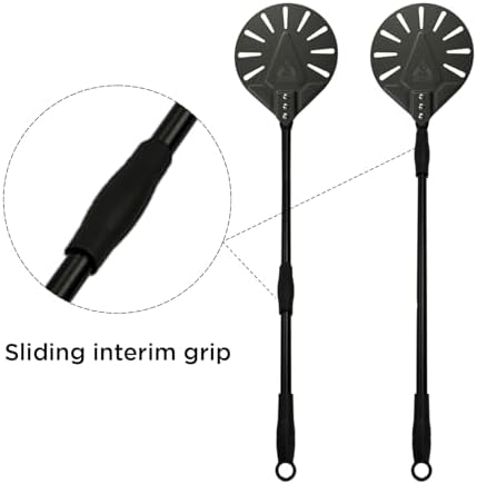 Chicago Brick Oven 7-Inch Perforated Turning Pizza Peel with Long Handle - Image 4