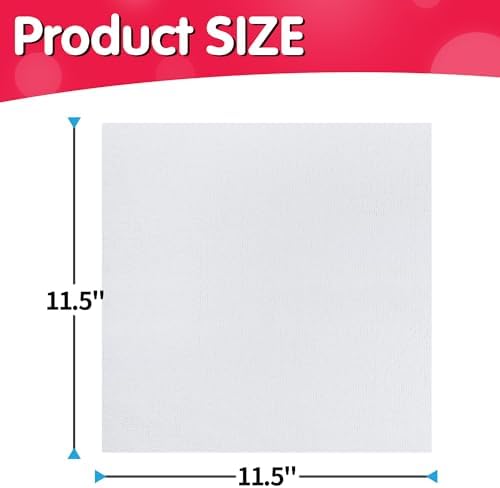 FIXSMITH White Microfiber Cleaning Cloth, Pack of 100, 11.5"X11.5" Cleaning Rags for Housekeeping and Kitchen, Reusable Shop Towels, Microfiber Towels for Cars, Lint Free, Scratch-Free - Image 2