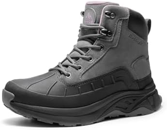 NORTIV 8 Women's Waterproof Hiking Boots Outdoor Trekking Camping Trail Hiking Boots by NORTIV8