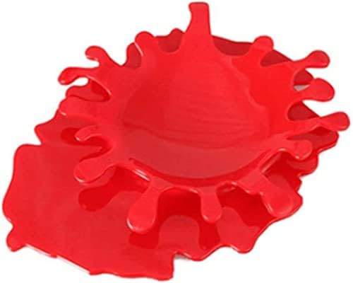 Spoon Rest Holder Silicone Ketchup Shape Holders Splash Spoon Rest by Mustard Kitchen Cooking Aid Cup Holder Creative Gift - Image 3